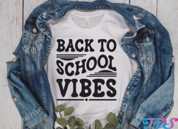 Download Back to School Vibes, Retro Wavy Design - Retro wavy design Collection